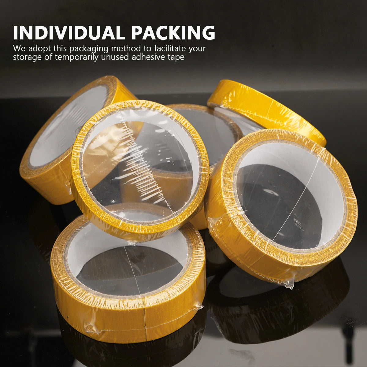 High Adhesive Strength Mesh Double-Sided Duct Tape - Weatherproof, Invisible, Quick & Seamless Installation for Carpet, Weddings Qme