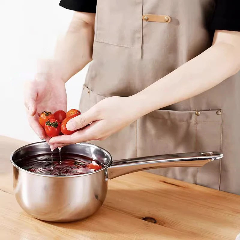 Stainless Steel Water Ladle Pan Pot Household Kitchen Cooking Gadgets Qme