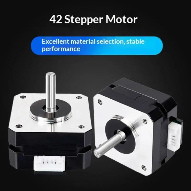 1.0A 12V 14N.cm CNC Laser Engraver Motor 3D Printer Extruder 4 Lead For Nema 17 22mm 42 Stepper Motor 42*42*23mm Qme
