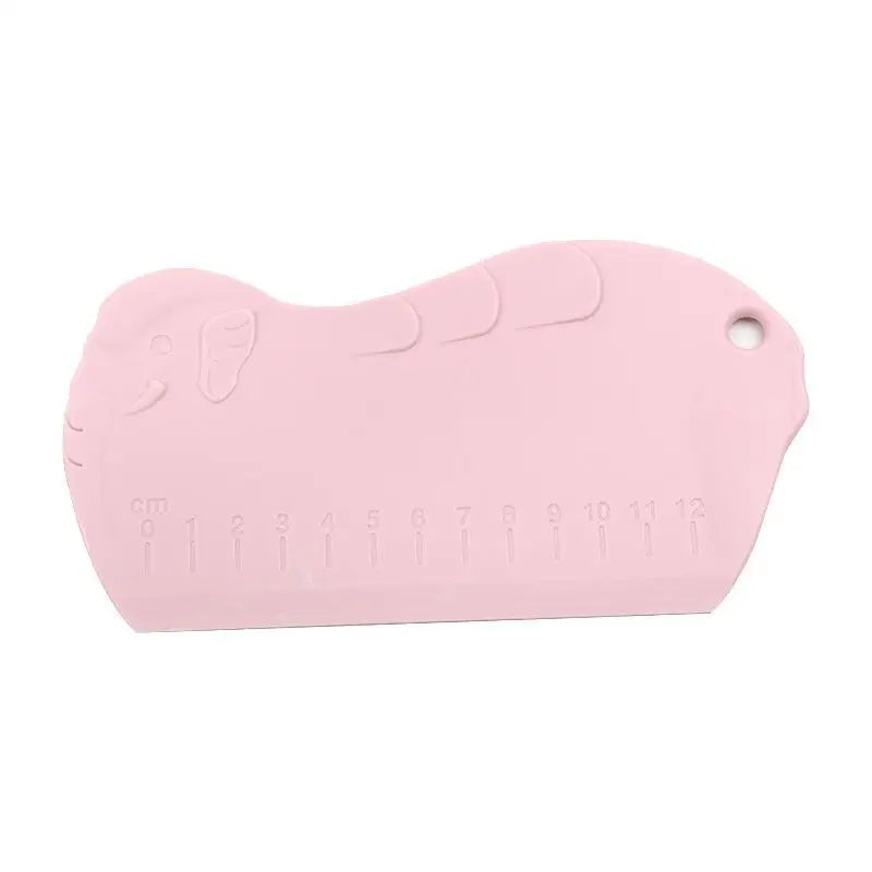 Graduated Plastic Dough Scraper Convenient Practical Kitchen ToolCC11 Qme Pink