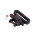 Attachment Clips Tactical Rifle Sling Swivels Mount Adapter Outdoor Qme 27mm black