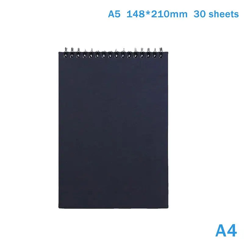 30 Sheets Spiral Sketch Book Acid A4 A5 A6 8K 16K Pad Drawing Qme A5