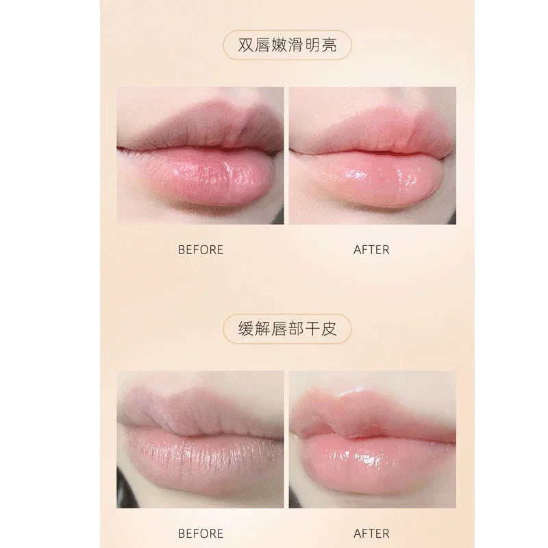 Natural Plant Lip Balm Anti Dry Cracking Lip Care Oil Fade Lip Line Lip Gloss Lipstick Repair Moisturizing Makeup Косметика 1pcs Qme