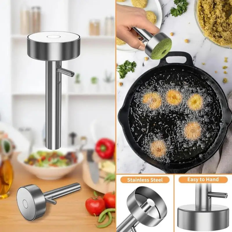 Meatball Maker Spoon Falafel Hole Food Grade Non-stick Professional Qme