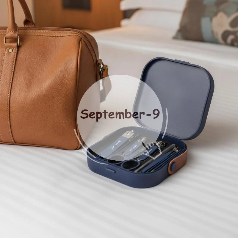 5 Lightweight Anti Splash Nail Clipper Handheld Scissors Storage Case Qme