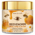 Bee Venom & Caffeine Firming Eye Cream - Collagen & Hyaluronic Acid Formula to Reduce Dark Circles, Wrinkles & Revitalize Skin. Qme YELLOW 60g