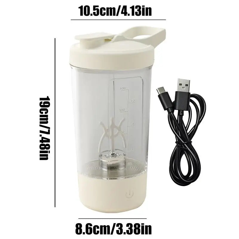 Shaker Cup Leak-proof Portable Blender Single-touch Operating Bottle Qme