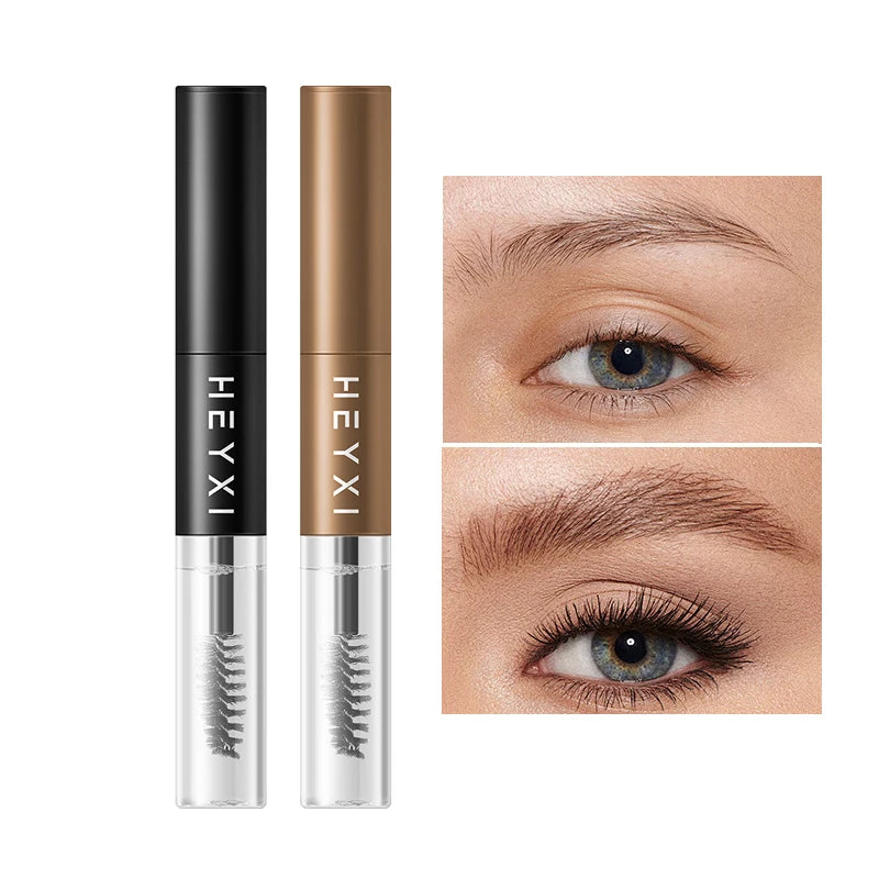 Double Ended Styling Eyebrow Dye Waterproof Sweat Proof Long-lasting Qme