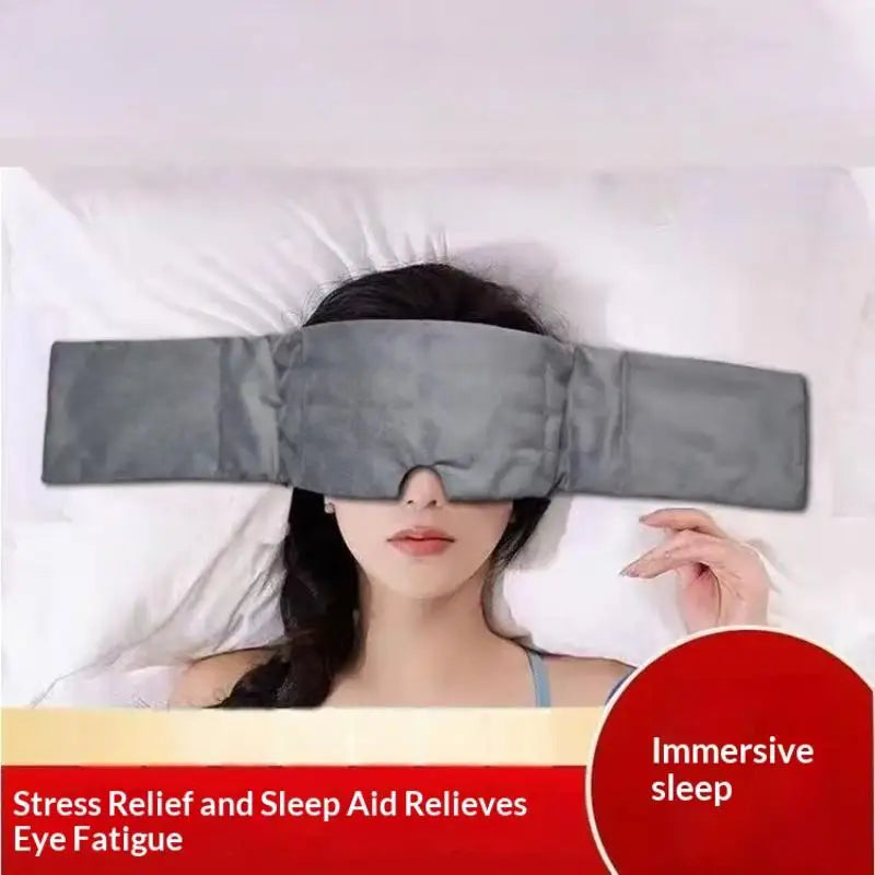 Relaxation Tool Gravity Sleep Mask Weighted Eye Light Blocking Qme A2