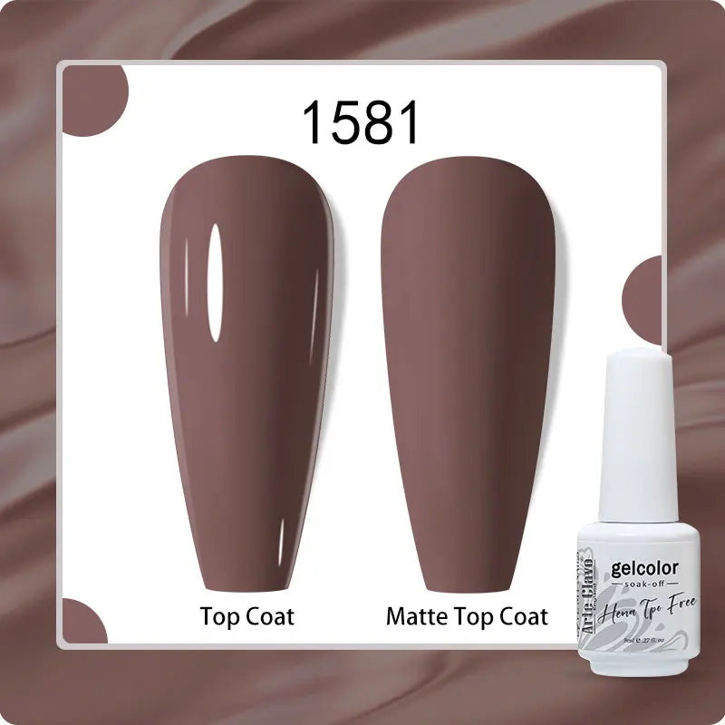 Arte Clavo HEMA TPO White Bottle 180 Colors Series Semi-permanent Gel