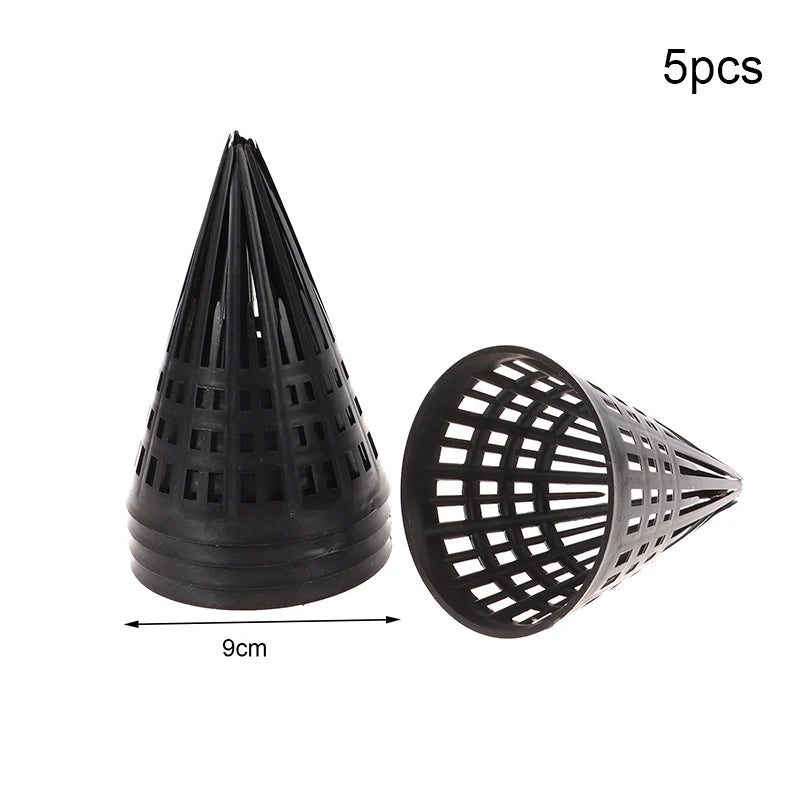 Tapered Inlet Fishing Net Finless Eel Loach Trap Cage Lid Durable Qme 9cm 5pcs