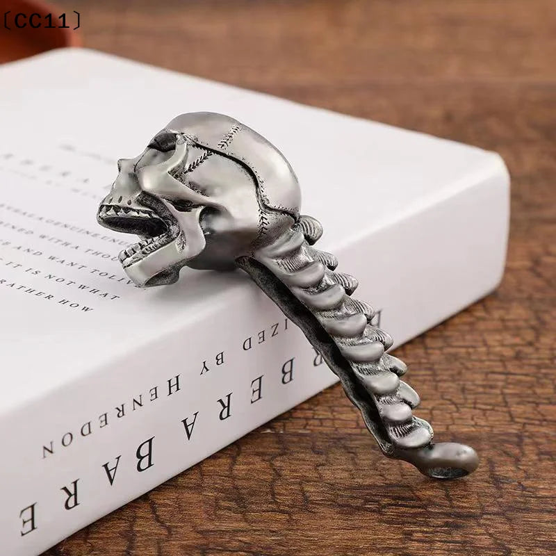 Gothic Skull Bottle Opener Alloy Novelty Bar Tool Men Party Drinking Qme