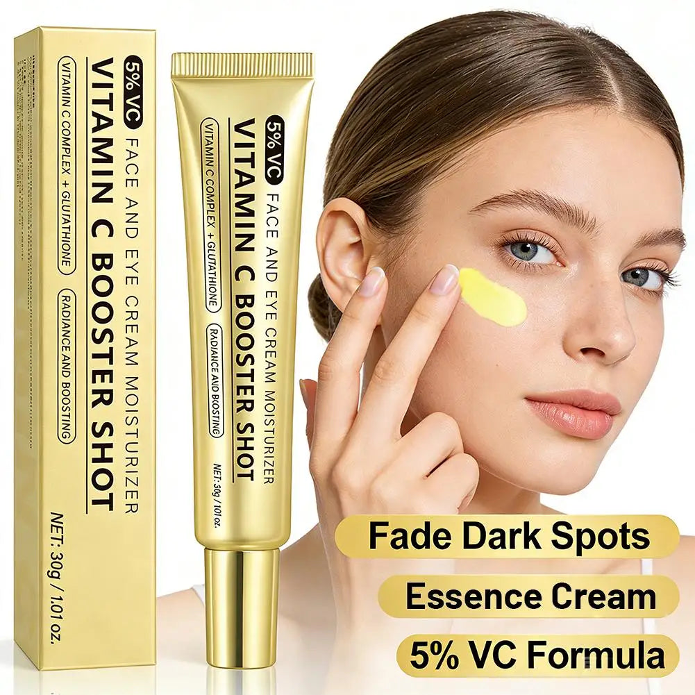 Vitamin C Brightening Essence Cream With Niacinamide Glutathione Soothing Moisturizing Face Serum Qme