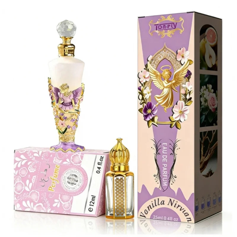 Middle Eastern Patterned Perfume Exotic Russian Best-selling Qme