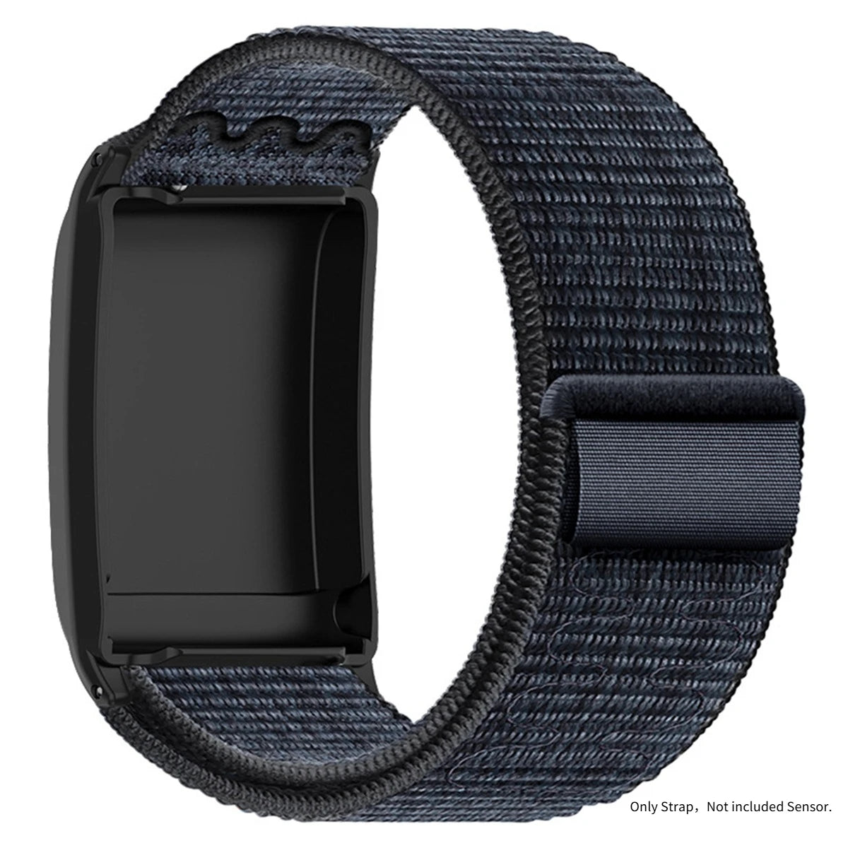 Watchband Compatible with Whoop 4.0 5.0 Elastic Nylon Bracelet Lightweight Adjustable Bracelet for Whoop 5.0 Strap Accessories Qme Black Blue For WHOOP 4.0