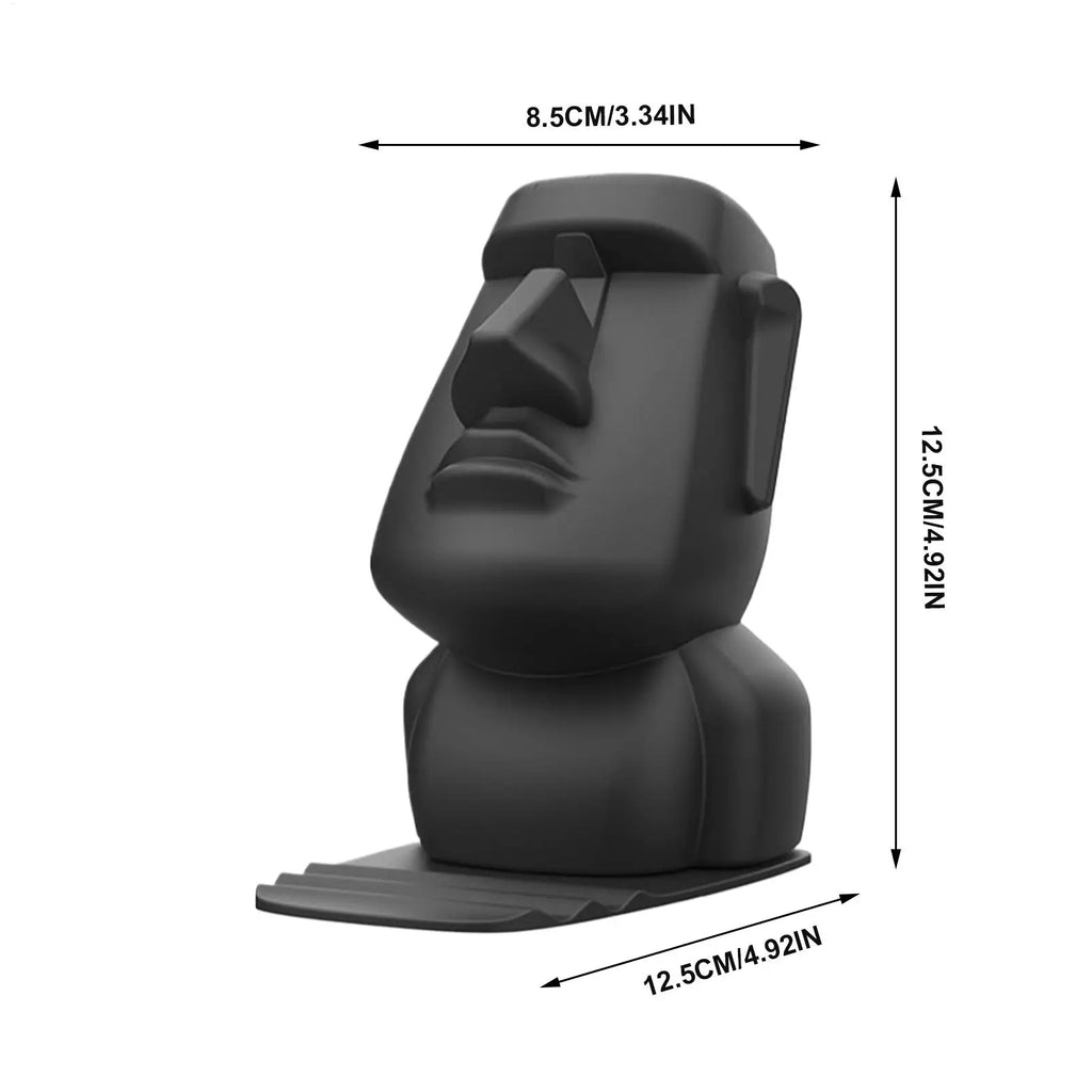 Eyeglasses Face Display Stand Easter Island Head Eyeglass Holder Home Qme