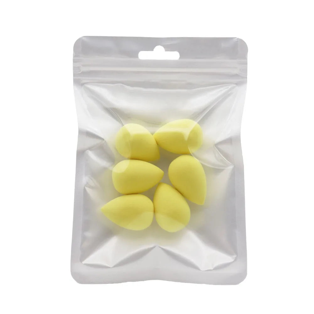 Mini Makeup Sponge Powder Puff Beauty Concealer Liquid Foundation Qme Yellow China Mainland