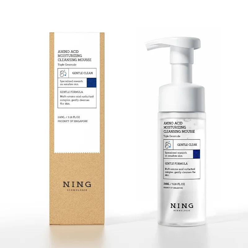 Amino Acid Cleansing Foam Sensitive Skin Hydrating Non-tightening Qme 150ML