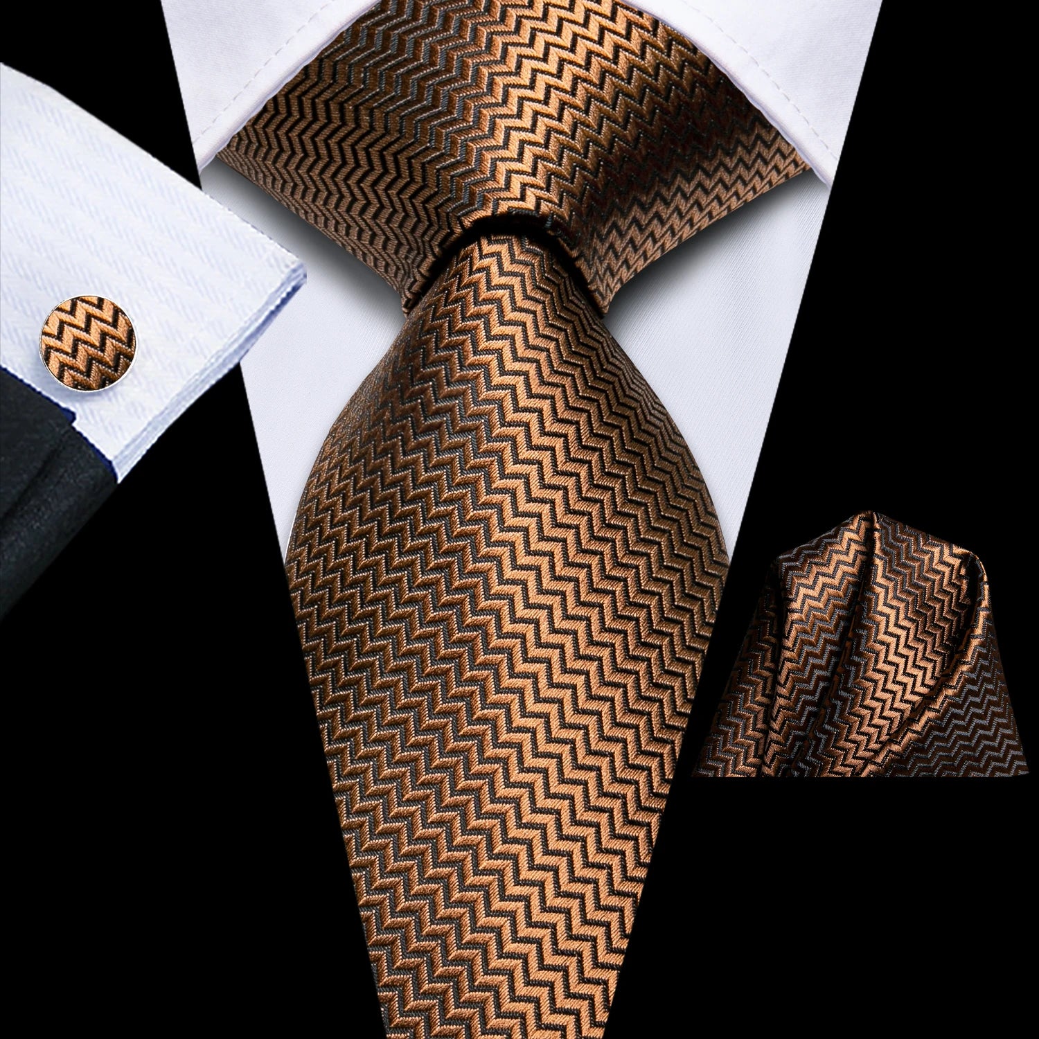 Blue Business Solid Plaid Striped Men's Tie Necktie Ties Men Formal
