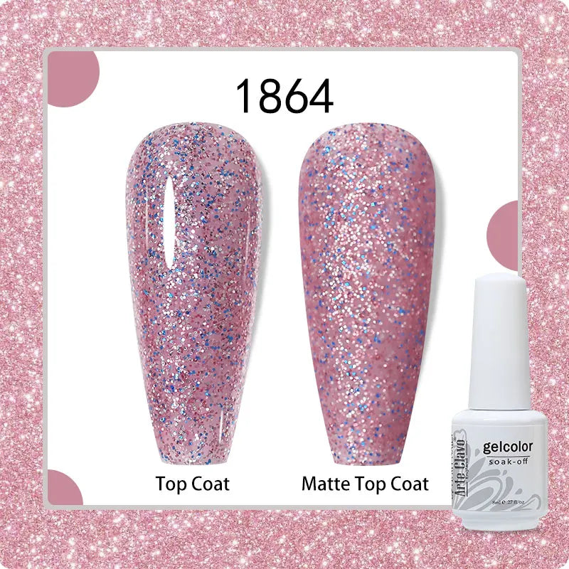 Arte Clavo Soak Off UV Gel Nail Polish Cosmetics Art Manicure Nails