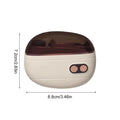 1 Pcs Electric Automatic Nail Clipper Manicure Nail Trimmer For Adult children 4 In1 Automatic Nail Clipper Qme Beige