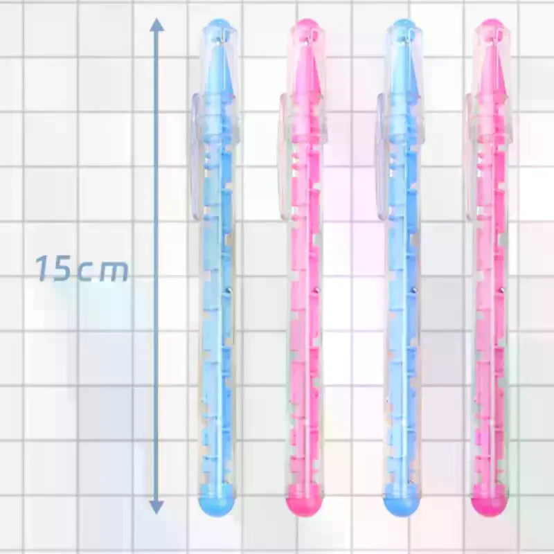 5 Creative Stationery Fun Puzzle Game Pen Maze Ballpoint Pens Stress Qme