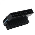 2psc ATX 24Pin 90 Degree 24 Pin To 24pin Power Plug Adapter Mainboard Motherboard Power Connectors Modular for Power Supply Qme 2pcs