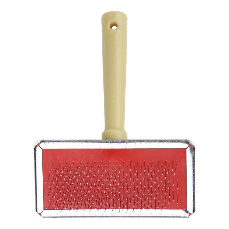 Dog Slicker Brush Pet Cleaning Small Large Hair Qme S