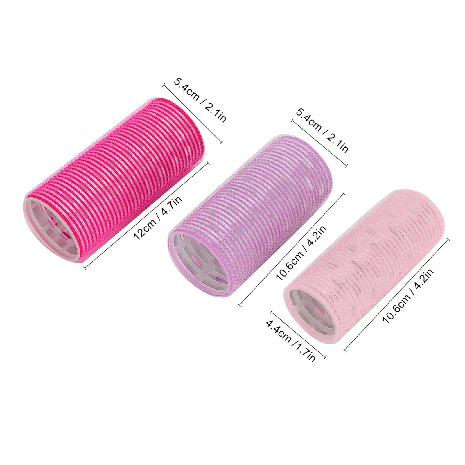 Self-Adhesive Hair Rollers Portable Grip Holding Styling Curlers Hairdressing Tool Hairdressing Roller Styling Hair Roller Qme
