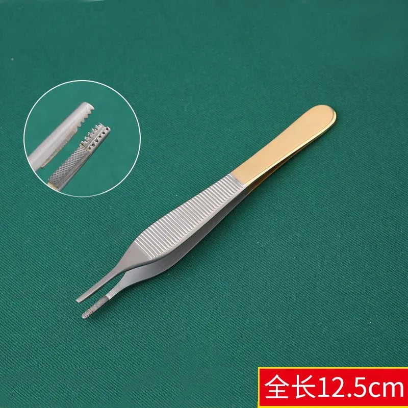 Cartilage Forceps Stainless Steel Fine Shaping Tooth Tweezers Qme