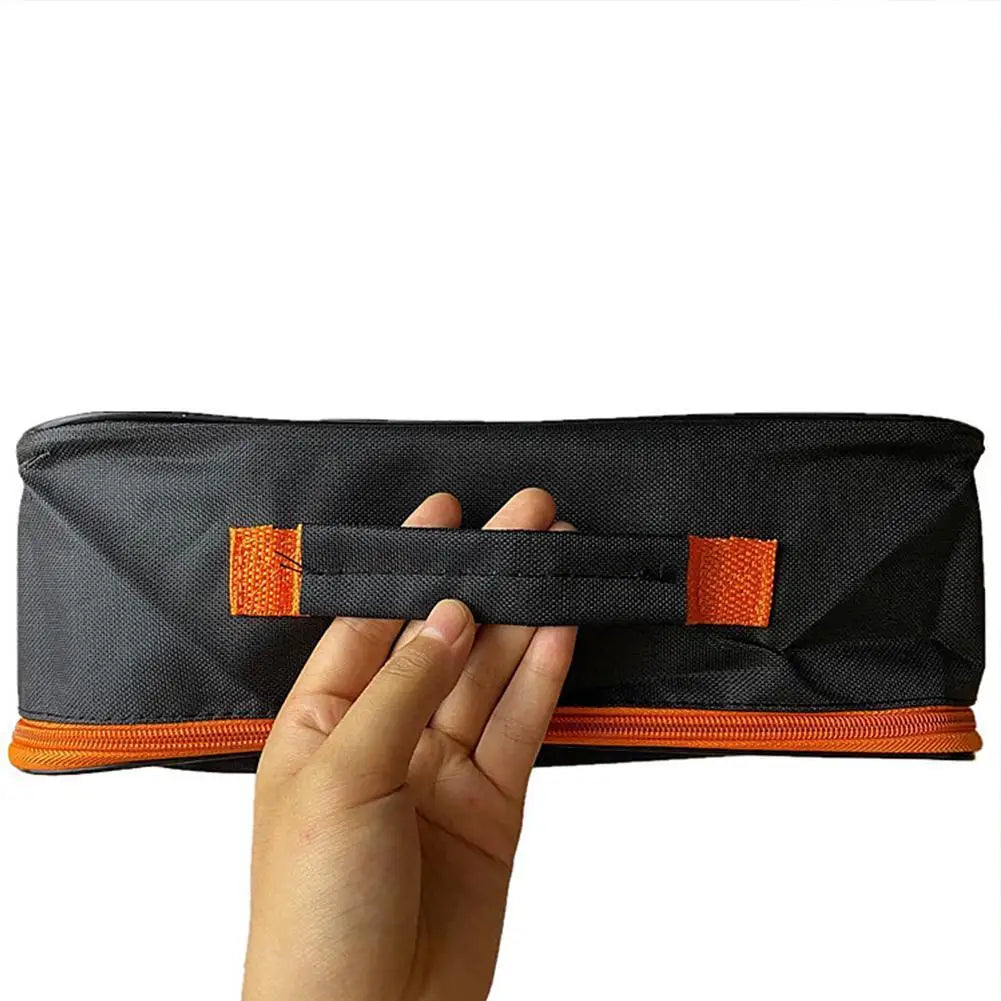 3 Sizes Tool Pouch With Zipper,Tool Bag For Screw Plier Wrench Screwdriver Mechanic Car Vacuum Hand Power Tool Storage Organizer Qme