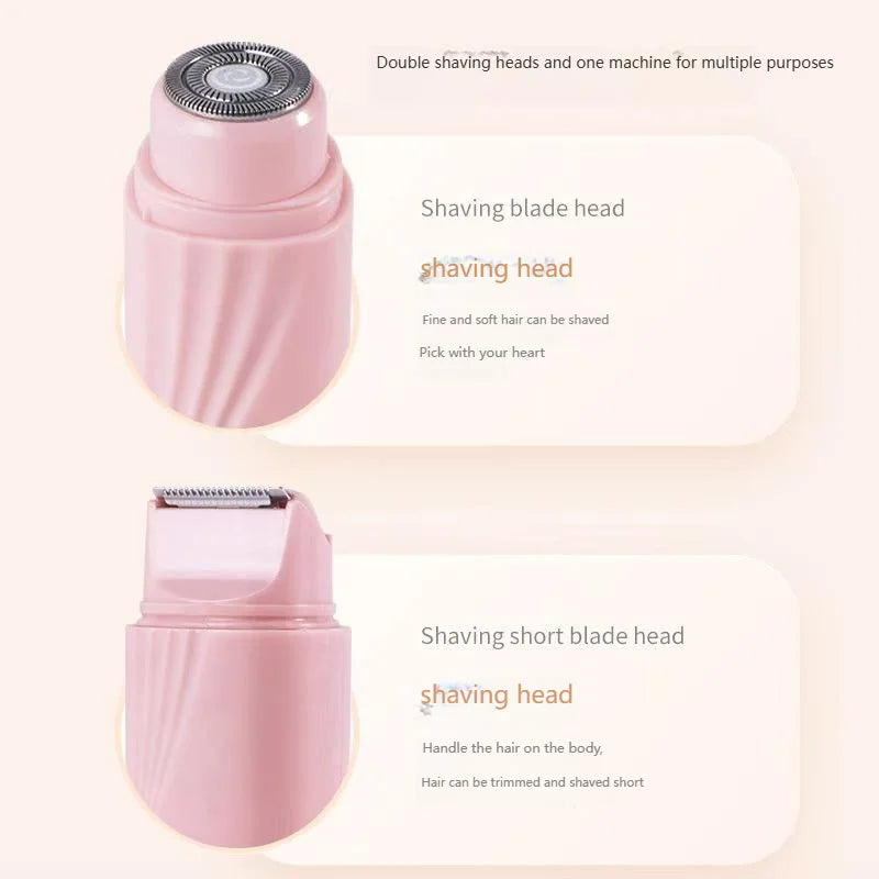 Bikini Trimmer Women Electric Razor Female Body Epilator Shaver Legs Qme