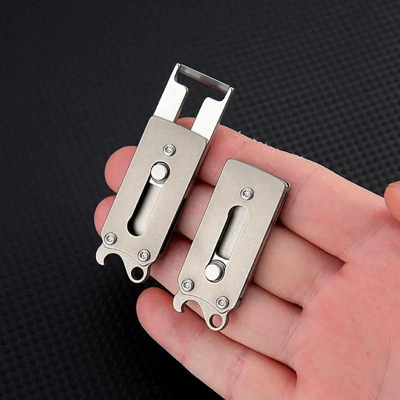 Bottle Opener Keychain Titanium Alloy Small Planer Kitchen Qme