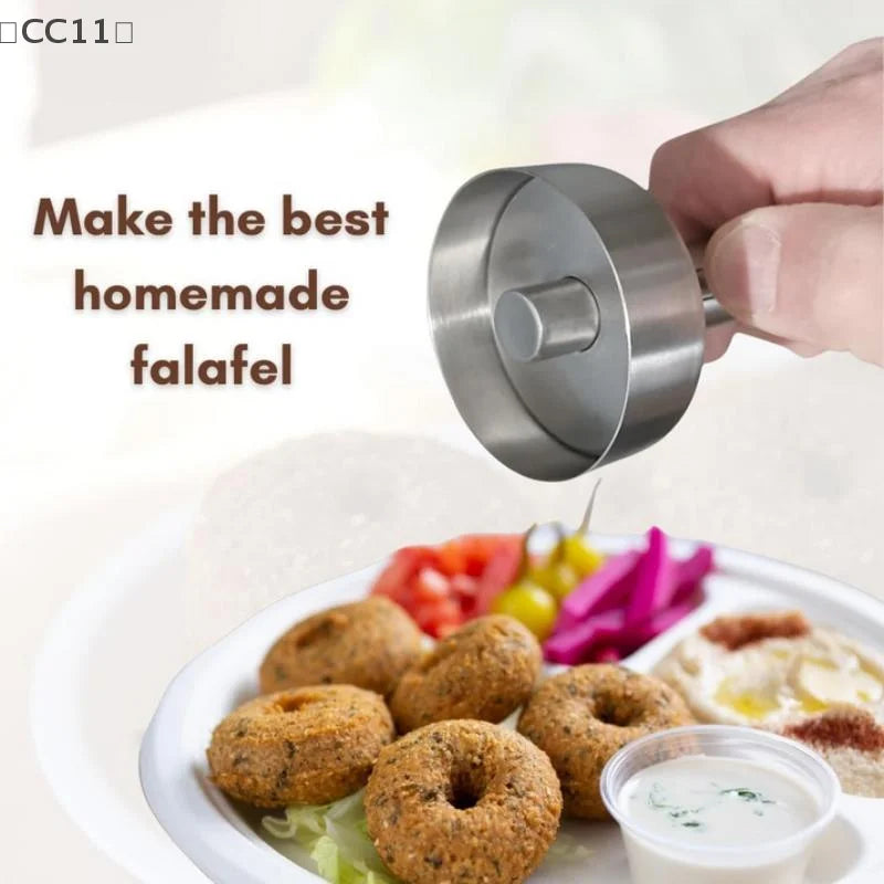 CC11Falafel Spoon Hole Professional Stainless Steel Food Grade Qme