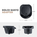 .1Pc Reusable Coffee Capsule Adapter for Dolce Gusto Genio S Crema Pod Grinder. Qme 1pc