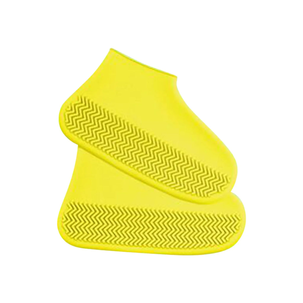 Non-Slip Wear-Resistant Reusable Rain Boots Unisex Silicone Easy to Remove Shoes Cover Protable Water Resistant Shoe Accessories Qme