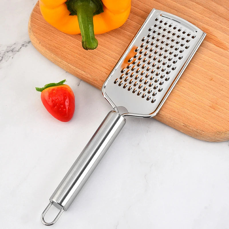 Micro-blade Fine Grater Stainless Steel Handle Hard Cheese Carrot Qme