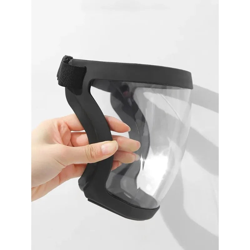 2PCS Protective Face Mask Anti-Fog Anti-Dust Anti-Splash Windproof for Pesticide Spraying Riding Industrial Welding Qme
