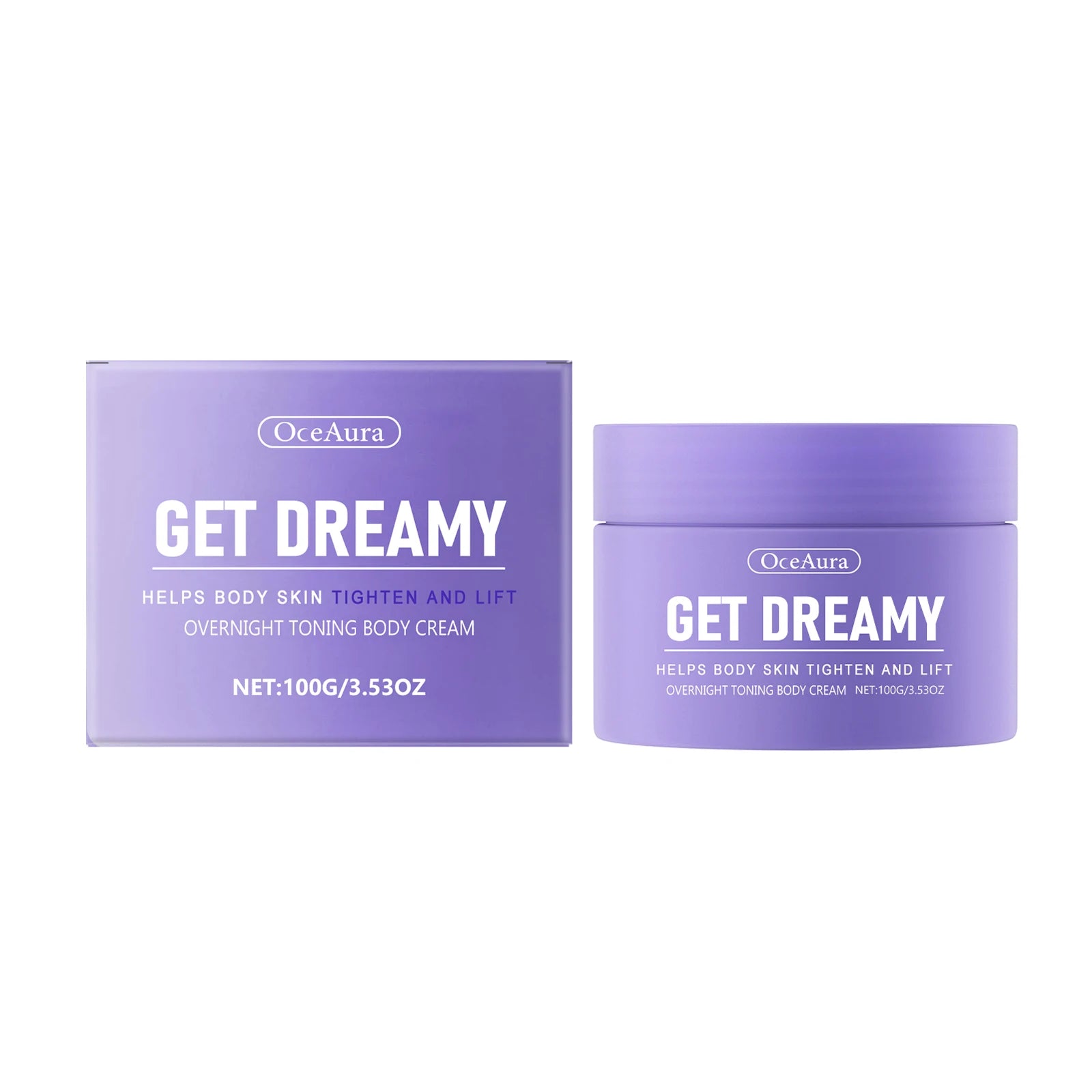 Body Shaping Cream Firming Lifting Moisturizer Skin Improving Sagging Tightens Skin Contours Smooth Massage Body Sculpting Cream Qme 100g Boxed