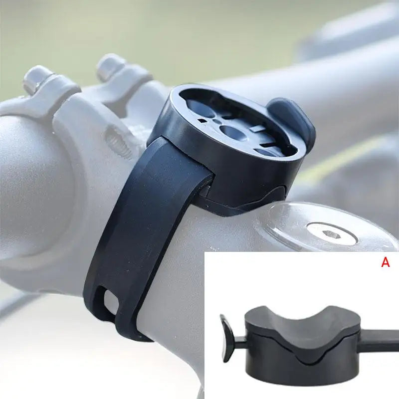 Mount Bike Handlebar Computer Bracket Holder Stand Front Light Camera Qme A