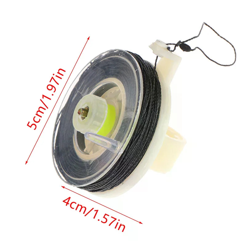 Perimeter Alarm Trip Wire Reusable Reel Camping Weatherproof Early Qme