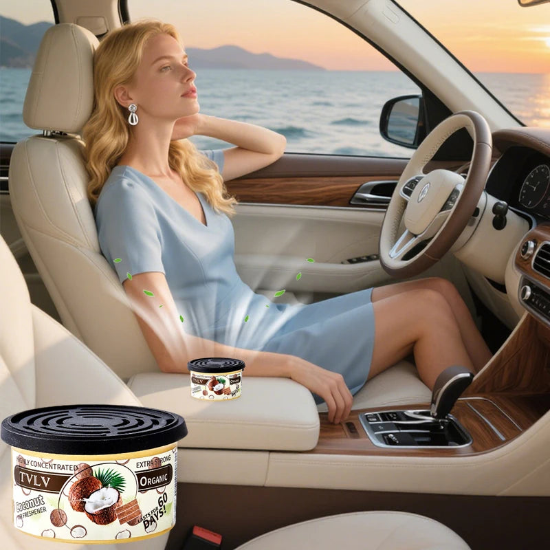 Car Solid Air Freshener Fresh Long-lasting Fragrance Odor Creating Qme