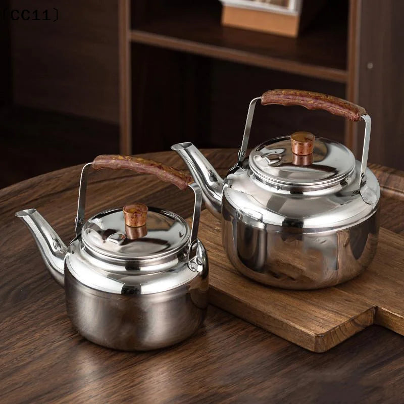Thickened Stainless Steel Non Magnetic Kettle Home Use Suitable Qme