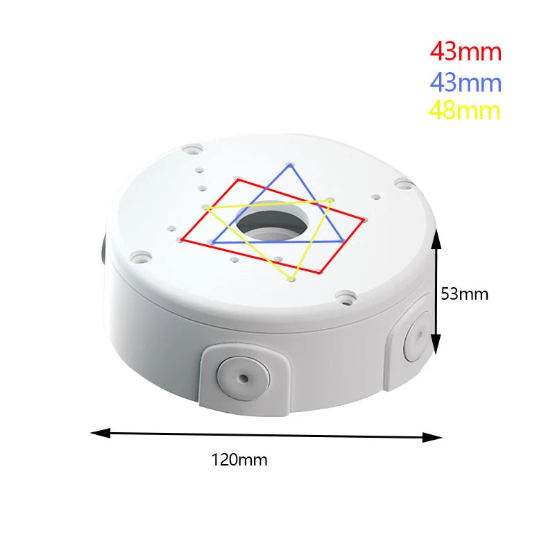 Waterproof Junction Box Camera Brackets CCTV Accessories Cameras Qme