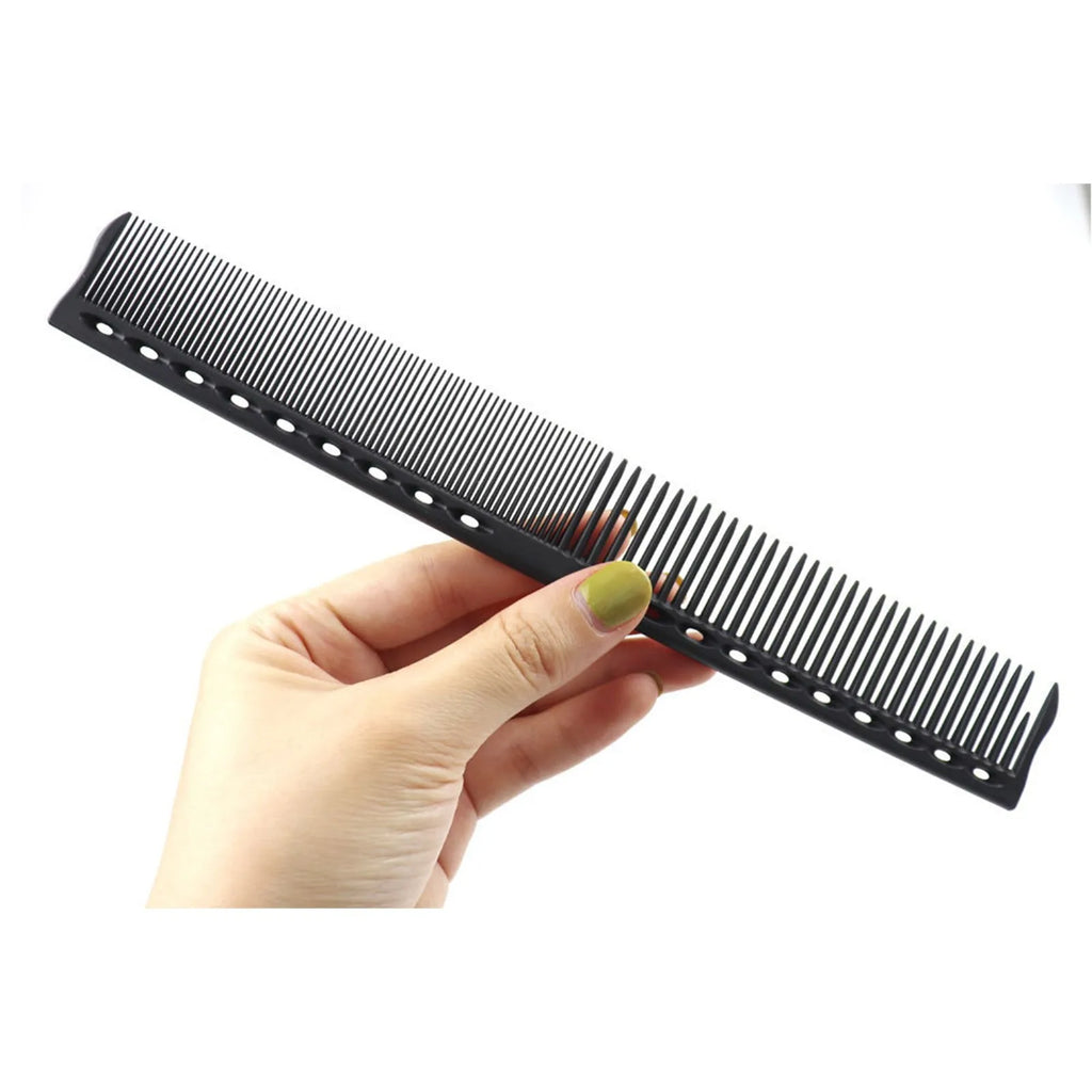 Barber Cutting Fine Trimming Comb Plastic Hairdressing Fading Comb Daily Comfortable Hairstylist Tool Pet Grooming Comb Qme