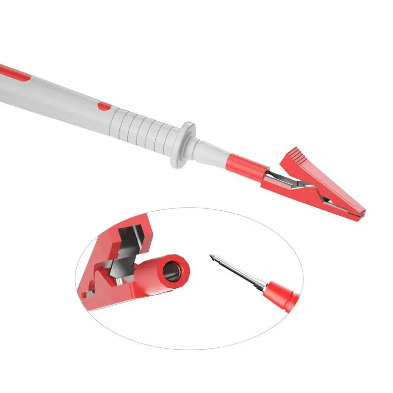 1 10A Insulated Alligator Clip Battery Test Banana Female Adapter Qme