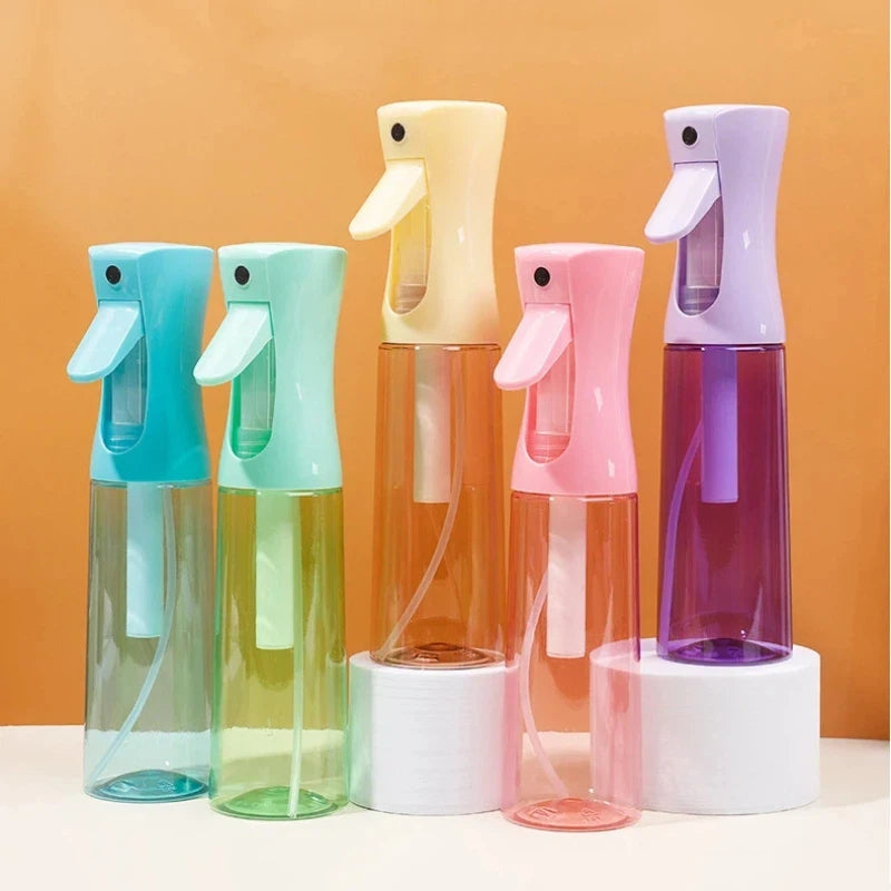 200/300ML High Pressure Continuous Spray Bottle Travel Reusable Sub Packaging Bottle Beauty Plant Watering Spray Bottle Qme