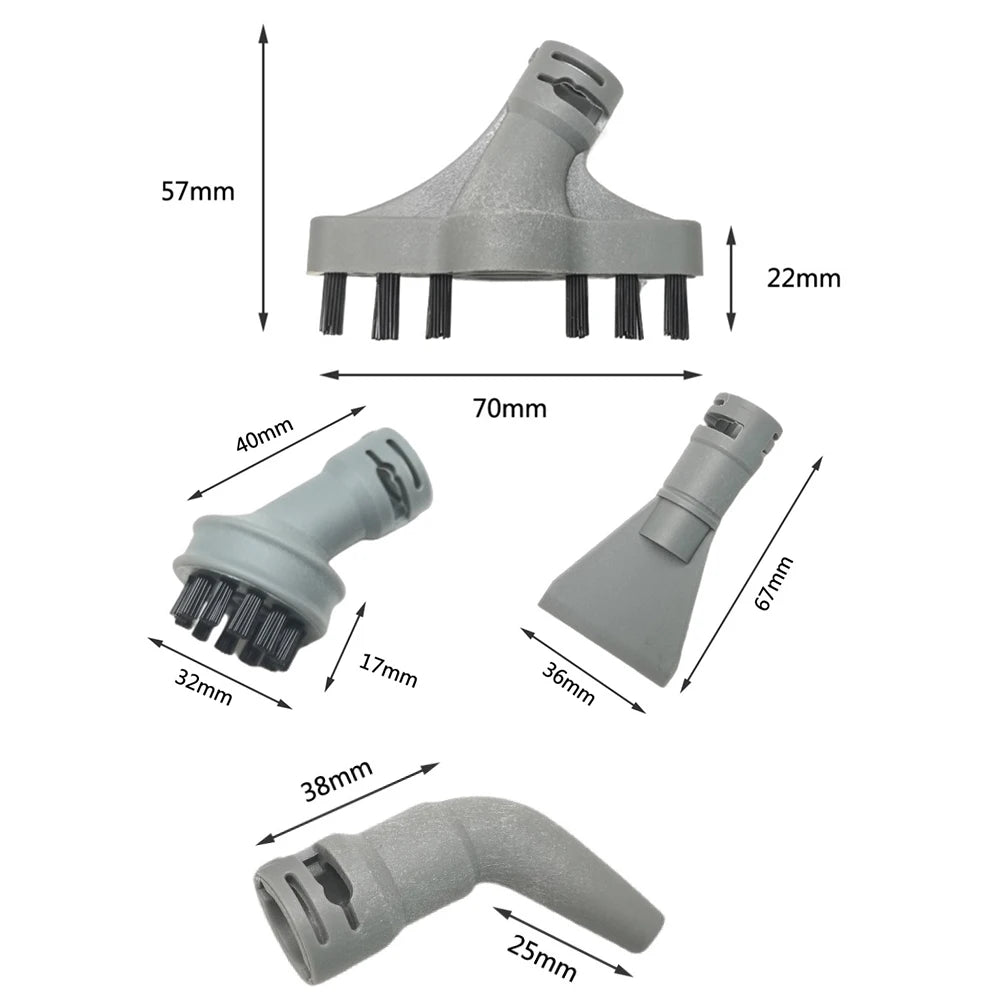 Steam Cleaner Accessories Kit For Bissell For Models 39N7A 39N7V 39N7H Includes Brushes And Scraper Tool Qme