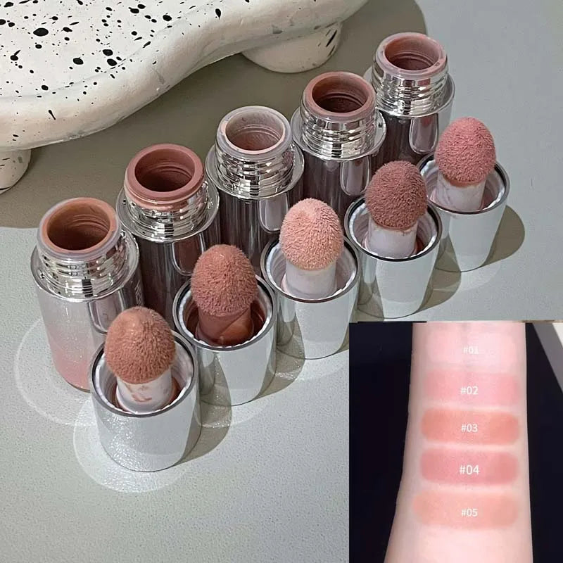 HERORANGE Liquid Blush Natural Complexion-enhancing Low-saturation Matte Multi-purpose Blush Liquid Qme