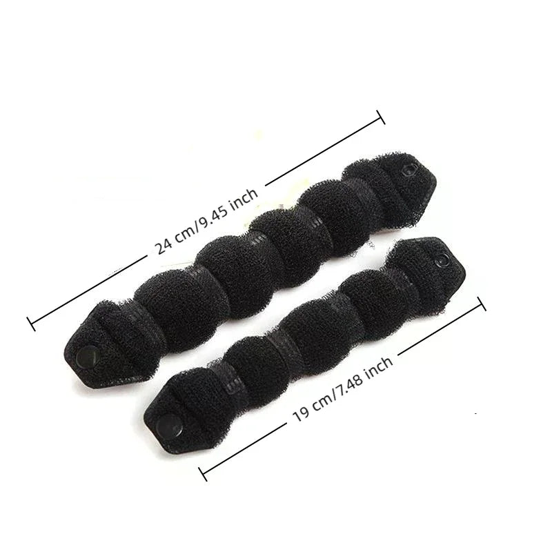 Magic Hair Bun Maker Donut Bagel Tool Easy Quick Hairstyling Reusable Qme